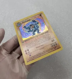 1999 Machamp 1st Edition Base Set Shadowless 8/102 Holo Rare Pokemon Card 🔥 - Image 4