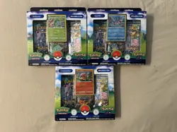 Pokemon TCG: Pokemon GO Pin Collection: All 3 (Bulbasaur, Squirtle & Charmander) - Image 1