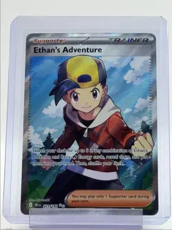ETHAN'S ADVENTURE 2025 POKEMON DESTINED RIVALS ULTRA RARE 221/182 Q4094 - Image 1