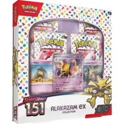 Pokemon TCG Scarlet and Violet - 151 Alakazam ex Collection Box - Factory Seale 820650855269 - Image 1