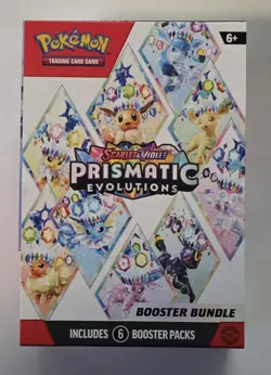 Pokemon TCG Prismatic Evolutions Booster Bundle - 6 packs - Image 1