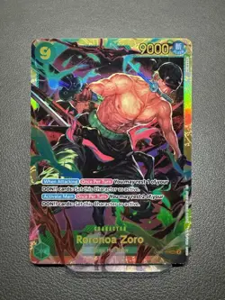 One Piece Card Game Roronoa Zoro OP06-118 SEC ENGLISH - Image 1