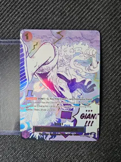 One Piece Gum-Gum Giant (Alternate Art) OP09-078 EVENT MANGA - Image 1