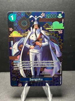 Sengoku - OP14 - SP OP07-046 - One Piece TCG: The Azure Sea's Seven - Image 1