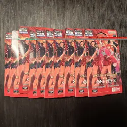 ONE PIECE Heroines EB-03 Lot x10 Sleeved Booster pack English Ships Fast - Image 1