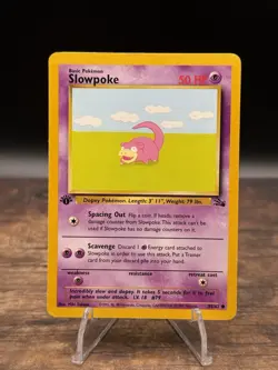 Pokemon TCG Slowpoke Fossil, 1st Edition, Regular Card 55/62 - Image 1