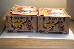 2x 1999 Fossil 1st Edition & Unlimited EMPTY Booster Box - NO CARDS - Image 3