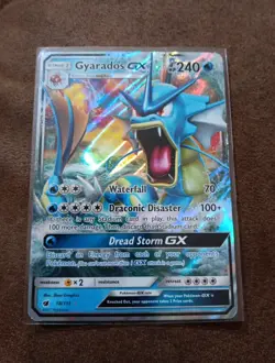 Gyarados GX 18/111 Ultra Rare Pokemon Card Crimson Invasion 2017 LP/NM - Image 2