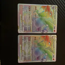 Pokemon Charizard VSTAR Holo Cards Lot 2 Nintendo Collectible TCG Psa 10gradable - Image 3