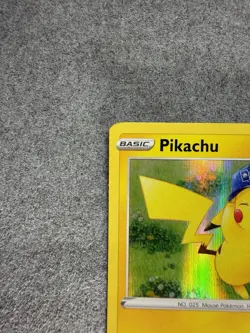 Pokemon Pikachu 028/078 Pokemon GO Holo Rare Promo Card 2022 Narumi Sato EN - Image 2
