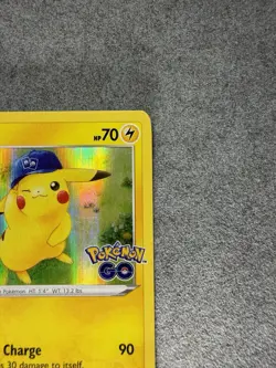 Pokemon Pikachu 028/078 Pokemon GO Holo Rare Promo Card 2022 Narumi Sato EN - Image 3