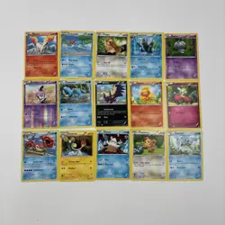 Pokemon Card Collection Lot of 15 Mixed Type, Build Your Collection 2010’s C - Image 1
