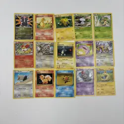 Pokemon Card Collection Lot of 15 Mixed Type, Build Your Collection 2010’s N - Image 1