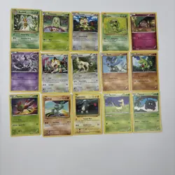 Pokemon Card Collection Lot of 15 Mixed Type, Build Your Collection 2010’s O - Image 1