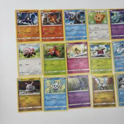 Pokemon Card Collection Lot of 15 Mixed Type, Build Your Collection 2010’s T - Image 3