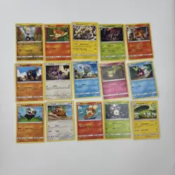Pokemon Card Collection Lot of 15 Mixed Type, Build Your Collection 2010’s X - Image 1