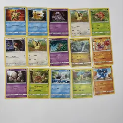 Pokemon Card Collection Lot of 15 Mixed Type, Build Your Collection 2010’s BB - Image 1