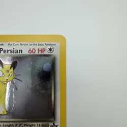 Pokemon Card - Dark Persian 17 Holo WOTC Black Star Promo DMG - Image 4