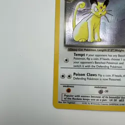 Pokemon Card - Dark Persian 17 Holo WOTC Black Star Promo DMG - Image 5