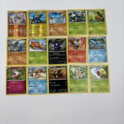 Pokemon Card Collection Lot of 15 Mixed Type, Build Your Collection 2010’s D - Image 1