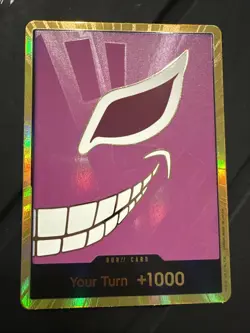 DON!! Card (Donquixote Doflamingo) (Gold) Premium Booster -The Best- Foil - Image 1