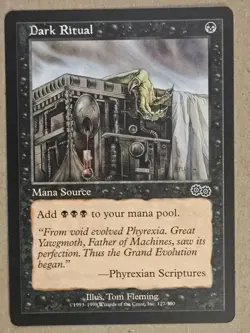 Dark Ritual - Urza's Saga - Near Mint | MTG - Image 1
