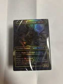 Mtg Magic The Gathering Lorwyn Eclipsed Commander Deck Blight Curse - Deck Only - Image 1