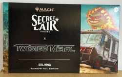 MTG Secret Lair PlayStation Twisted Metal Sol Ring Rainbow Foil Edition IN HAND - Image 1