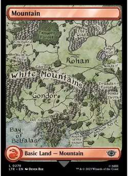 Mountain (0279) (Foil) MTG NM - ltr - Image 1