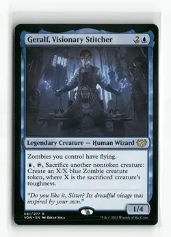 Geralf, Visionary Stitcher - Innistrad: Crimson Vow (VOW) - Image 1