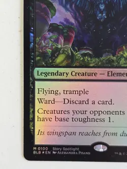 Maha, Its Feathers Night Bloomburrow Foil MTG - Image 3