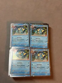 Pokemon 280+ Vaporeon 168 Black Star Promo Prismatic Evolutions - Unsearched - Image 1