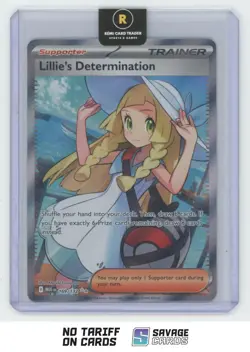 2025 Pokemon Mega Evolution Lillie's Determination #169/132 Ultra Rare - Image 1