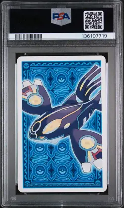 2015 POKEMON ALPHA SAPPHIRE PLAYING CARDS 6 OF HEARTS LOMBRE PSA 9 - Image 2