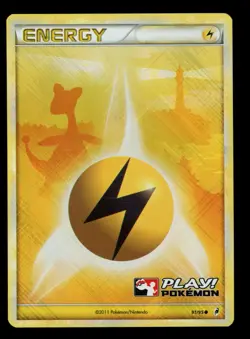 2011 POKEMON CALL OF LEGENDS AMPHAROS LIGHTNING ENERGY 91/95 PLAY! HOLO NM A - Image 1