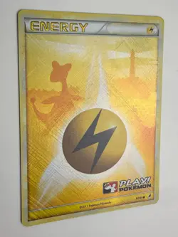 2011 POKEMON CALL OF LEGENDS AMPHAROS LIGHTNING ENERGY 91/95 PLAY! HOLO NM A - Image 5