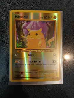 Pokemon TCG Pikachu 35/108 Reverse Holo Evolutions NM/Mint Condition - Image 1