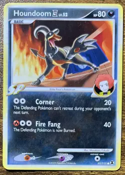 Pokemon Houndoom 65/111 Rising Rivals 2009 - Image 1