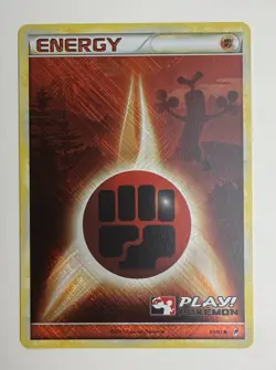 2011 POKEMON CALL OF LEGENDS SUDOWOODO FIGHTING ENERGY 93/95 PLAY! HOLO NM A - Image 3