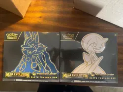 Mega Evolution Pokemon Center Lucario & Gardevoir (ETB) Sealed SET - Image 1