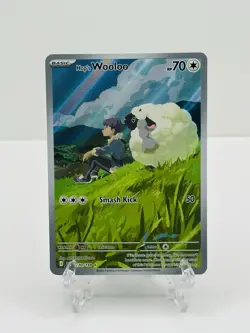 🔥Pokemon TCG-Hop's Wooloo-170/159-Sv09: Journey Together-Holo-M/NM!🔥 - Image 1