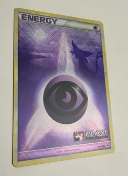 2011 POKEMON CALL OF LEGENDS ESPEON PSYCHIC ENERGY 92/95 PLAY! HOLO PROMO NM A - Image 4