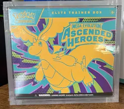 Pokemon Ascended Heroes Elite Trainer Box ETB (Factory Sealed With Acrylic Case) - Image 1
