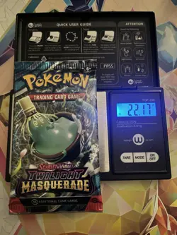 (VERY HEAVY) 22.17g Pokemon TCG Twilight Masquerade Booster Pack (SEALED)✅ - Image 1