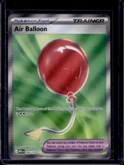 2025 Pokemon Mega Evolution Air Balloon Ultra Rare #166/132 - Image 1