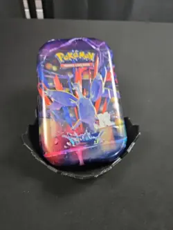 Pokemon Mega Heroes Mini Tin Mega Latias ME01 Mega Evolution NEW - Image 1