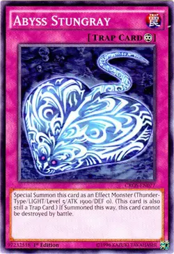 Abyss Stungray - CROS-EN077 - Common - 1st Edition - Lightly Played - Image 1