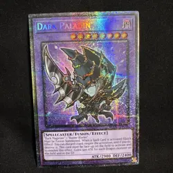 Yugioh! Dark Paladin BLMM-EN008 Chibi 1st Edition Starlight Rare TCG NM - Image 1