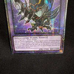 Yugioh! Dark Paladin BLMM-EN008 Chibi 1st Edition Starlight Rare TCG NM - Image 2