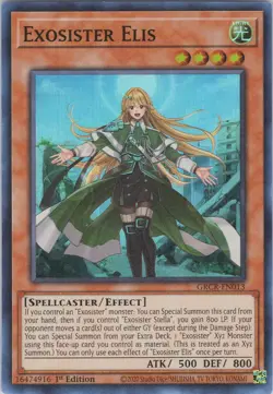 Exosister Elis NM (#5) GRCR 1st The Grand Creators Yugioh - Image 1